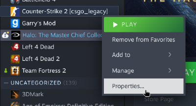 CSGO Properties